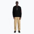 Men's Alpha Industries Reflective Print Sweater black 2