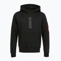Men's Alpha Industries Puff Print Hoodie black 6