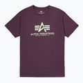 Alpha Industries men's Basic plum t-shirt