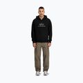 Men's Alpha Industries Basic Hoodie TPU black/chrome 2