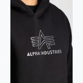Men's Alpha Industries Basic Hoodie TPU black/chrome 5