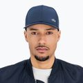 Alpha Industries men's Metal Label rep blue/chrome baseball cap 3