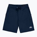 Alpha Industries men's Basic Small Logo II ultra navy shorts 8