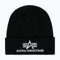 Alpha Industries 3D black/silver cap