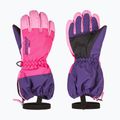 Children's Ski Gloves ZIENER Levio As Minis dark purple