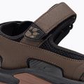 Jack Wolfskin Lakewood Cruise brown men's trekking sandals 4019011 9