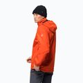 Jack Wolfskin men's Stormy Point rain jacket orange 1111141_3017 2