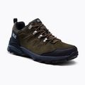 Jack Wolfskin men's Refugio Texapore Low trekking boots green/black 4049851