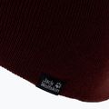 Jack Wolfskin Rib winter beanie maroon 1903891 3