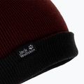 Jack Wolfskin Rib winter beanie maroon 1903891 5