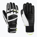 Ski gloves Reusch Master Pro black/white/safety yellow