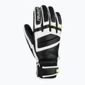 Ski gloves Reusch Master Pro black/white/safety yellow 3