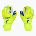 Reusch Attrakt Duo Ortho-Tec goalkeeper's gloves yellow 5270050