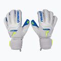 Reusch Attrakt Gold Evolution Cut grey goalkeeper gloves 5270139-6006