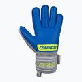 Reusch Attrakt Silver Roll Finger Junior children's goalkeeping gloves grey 5272217 8