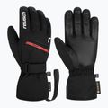 Ski gloves Reusch Morris GORE-TEX black/white/fire red