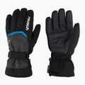 Reusch Primus R-Tex XT ski gloves black melange/safety yellow/brilliant blue