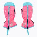 Reusch Ben Mitten children's ski gloves knockout pink/bachelor button 3