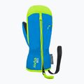 Children's ski gloves Reusch Ben Mitten brilliant blue/safety yel 2