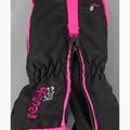 Children's ski gloves Reusch Ben Mitten black/ knockout pink 5