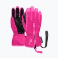 Children's ski gloves Reusch Ben fuchs purp/knockout pink 2