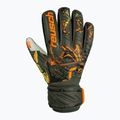Reusch Attrakt Grip Finger Support goalkeeper's gloves green-orange 5370010-5556 5