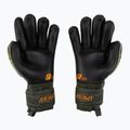 Reusch Attrakt Gold X Finger Support Junior goalkeeper gloves green-black 5372050-5555 2