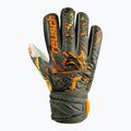 Reusch Attrakt Solid Finger Support Junior children's goalkeeping gloves green 5372010-5556 5