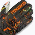 Reusch Attrakt Solid Finger Support Junior children's goalkeeping gloves green 5372010-5556 3
