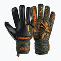 Reusch Attrakt Silver Junior children's goalie gloves green 5372015-5555 4