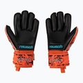 Reusch Attrakt Silver Roll Finger Junior Children's Goalkeeper Gloves Red 5372217-3333 2