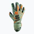 Reusch Pure Contact Gold Junior children's goalkeeper gloves green 5372100-5444 5