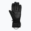 Women's ski gloves Reusch Beatrix R-Tex XT black/black leopard 8