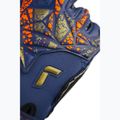 Reusch Attrakt Duo Evolution premium blue/gold/black goalie gloves 6
