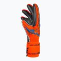 Reusch Attrakt Duo goalkeeper glove hyper orange/electric blue/black 4