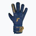 Reusch Attrakt Freegel Silver premium blue/gold/black goalie gloves 2