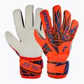Reusch Attrakt Solid Junior hyper orng/elec blue children's goalkeeper gloves