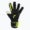 Reusch Attrakt Freegel Gold Finger Support Junior goalkeeper gloves black/safety yellow 2