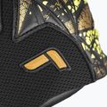 Reusch Attrakt Duo Finger Support goalie gloves black/gold/yellow/black 3