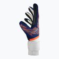 Reusch Pure Contact Fusion premium blue/electric orange/black goalie gloves 4