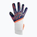 Reusch Pure Contact Gold premium blue/electric orange/black goalie gloves 2