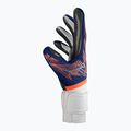 Reusch Pure Contact Gold premium blue/electric orange/black goalie gloves 4