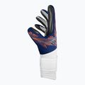 Reusch Pure Contact Silver Junior premium blue/electric orange/black children's goalie gloves 4