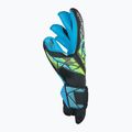 Reusch Attrakt Aqua Evolution goalie gloves black/fluo lime/aqua 6