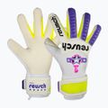 Reusch Legacy Pro Am Silver white/purple goalkeeper's gloves