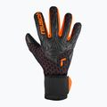 Reusch Attrakt Gold X Airvent goalkeeper glove black/shocking orange 2