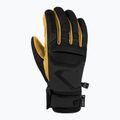Ski gloves Reusch Pro Rc black/camel 3