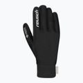 Men's gloves Reusch Karayel Windstopper Touch-Tec black/silver 3