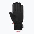 Ski gloves Reusch Steve R-Tex XT 7809 black/fluo red 3