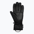 Women's ski gloves Reusch Beatrix R-Tex XT black/brown leopard 8